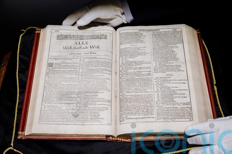 Copy of Shakespeare’s First Folio worth up to £2 million to go up for auction