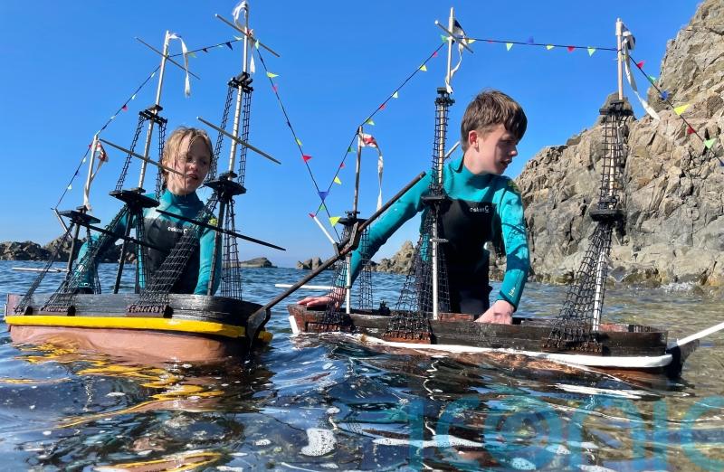 Brothers team up to send replica boats on circumnavigation of Antarctica