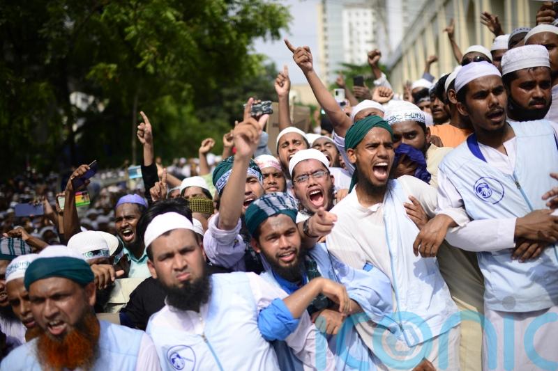 Anger erupts in Bangladesh and India over comments about Islam