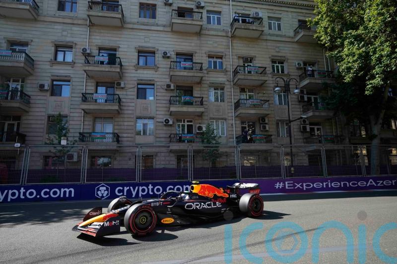 Sergio Perez tops final practice at Azerbaijan GP with Lewis Hamilton twelfth