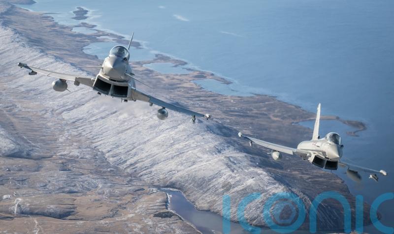 What is the British military presence in the Falkland Islands?