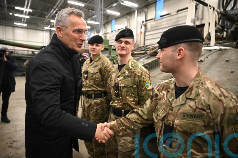 Nato chief calls for more artillery for Ukraine as Moscow ‘invites’ Aslin appeal