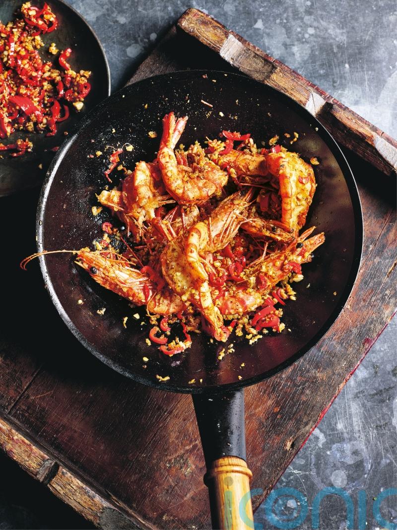 Jeremy Pang’s salt and Sichuan pepper prawns recipe