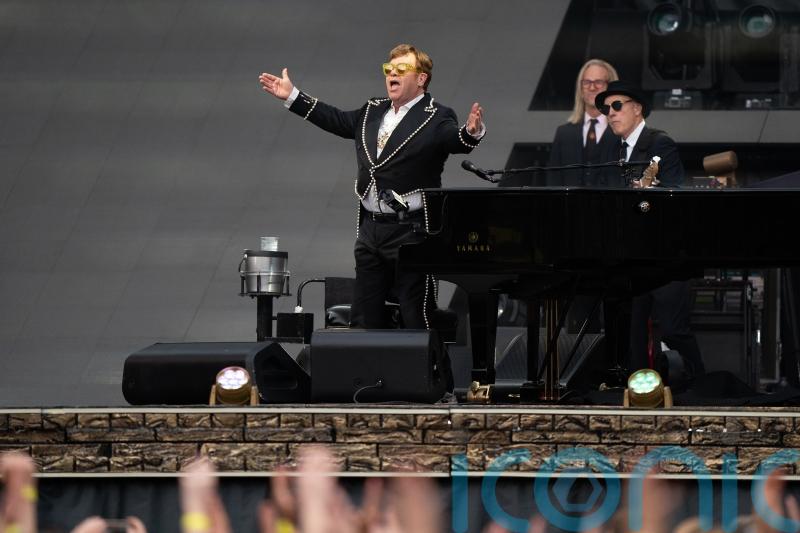 Sir Elton John kicks off UK leg of farewell tour in spectacular fashion