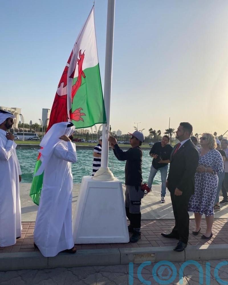Diplomat tells of pride at raising Welsh flag in Qatar ahead of World Cup