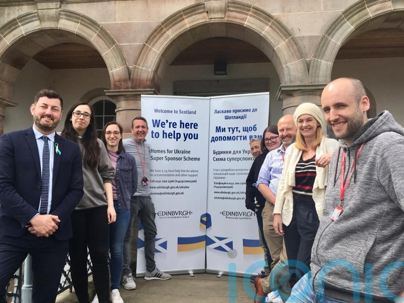 Ukrainians hail council response as Edinburgh welcomes 5,000 refugees