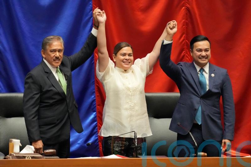 Duterte’s daughter takes oath as Philippines vice president