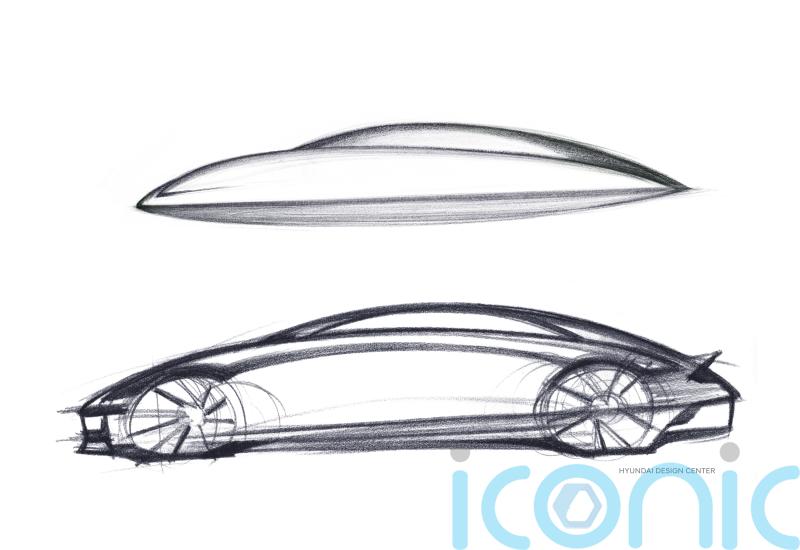 Hyundai teases upcoming Ioniq 6 in new sketch