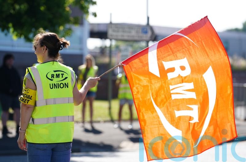 Rail strike causes train chaos and surge in road traffic