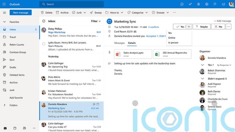 Microsoft’s Outlook email service hit by outage