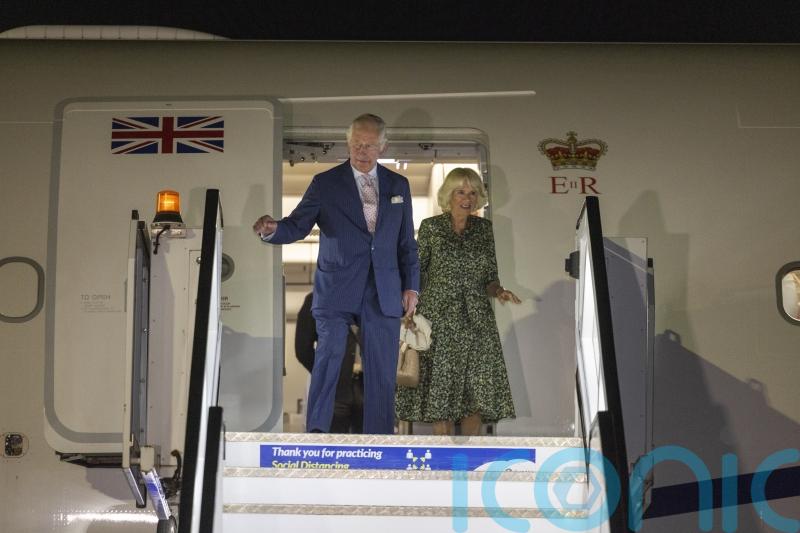 Charles and Camilla arrive in Rwanda as Commonwealth heads meet
