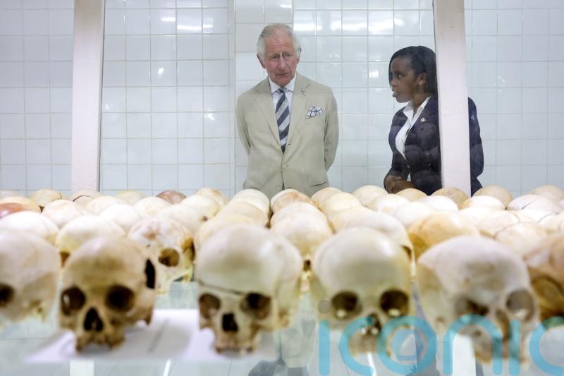 Charles and Camilla hear about Rwandan genocide atrocities