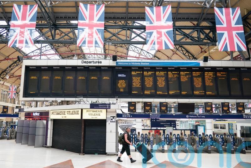 Railway stations quiet as workers stage second strike of the week