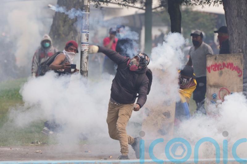 One dead and dozens hurt on 12th day of protesting in Ecuador