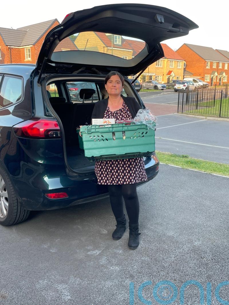 Teacher dubbed the Whoopsie Queen for buying reduced price food saves 60k items from being binned in 19 months and gives them all away
