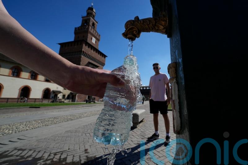 Milan to turn off fountains as drought hits Italy
