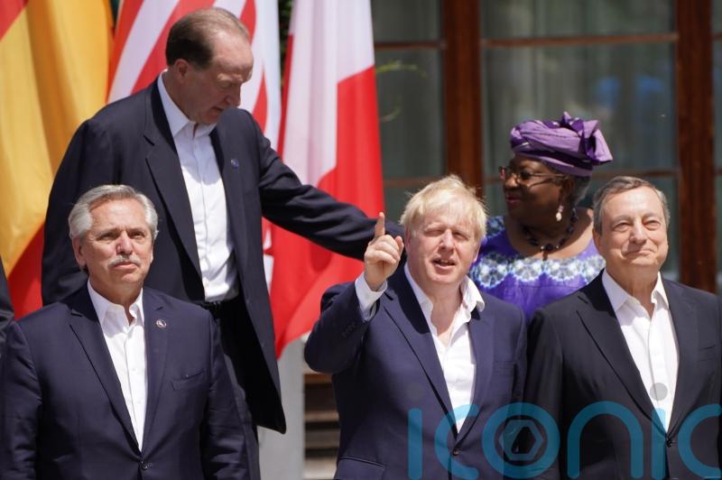 Boris Johnson condemns Putin’s ‘barbarism’ after shopping centre missile strike