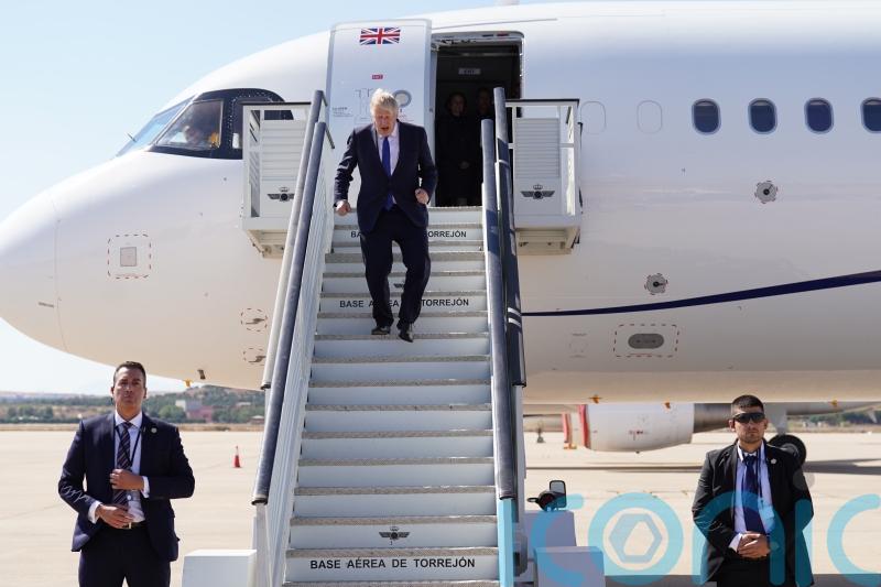Johnson pledges extra support for Nato as he urges allies to boost spending