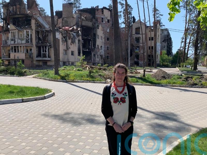 Welsh diplomat witnesses ‘a changed city’ as she returns to war-torn Ukraine
