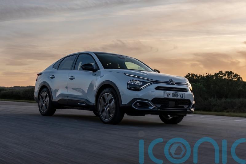 Citroen’s new e-C4 X is a four-door fastback