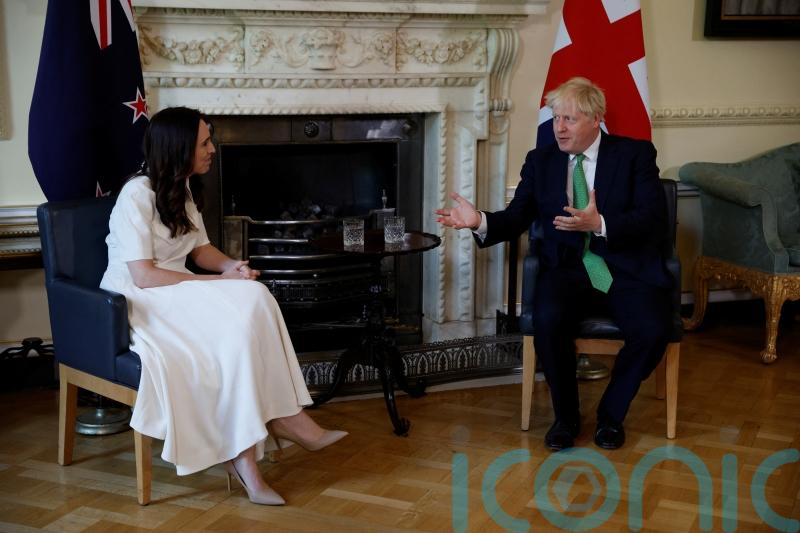 Trade and Ukraine dominate agenda as Johnson meets New Zealand PM Jacinda Ardern