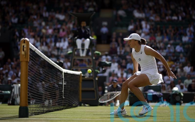 Iga Swiatek won&rsquo;t be hard on herself as winning streak ends at Wimbledon