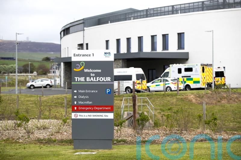 One in hospital after ferry runs aground off north coast of Scotland