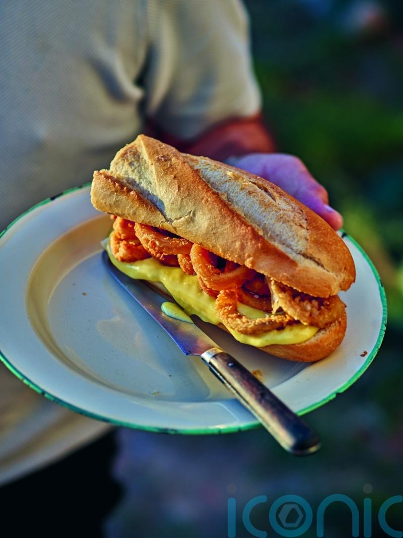 José Pizarro’s deep-fried calamari sandwich