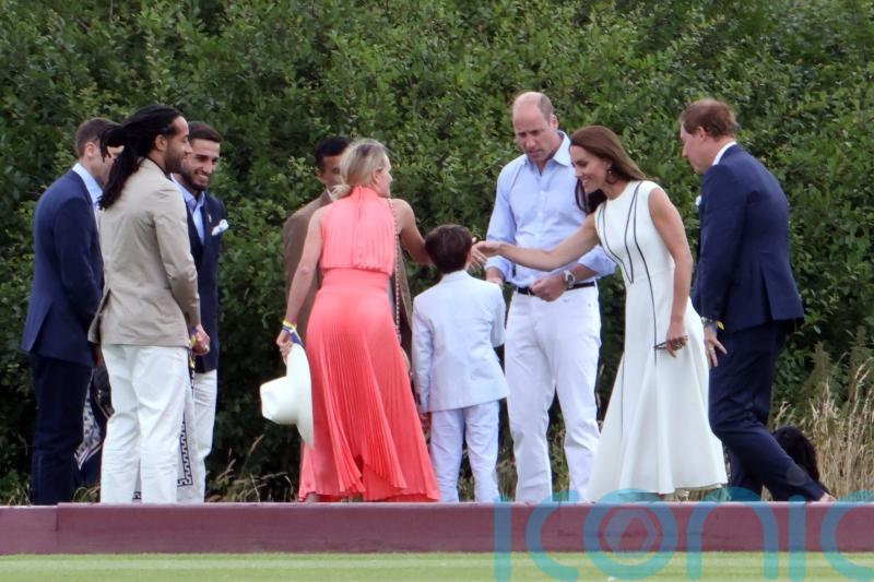 William and Kate join guests for Royal Charity Polo Cup