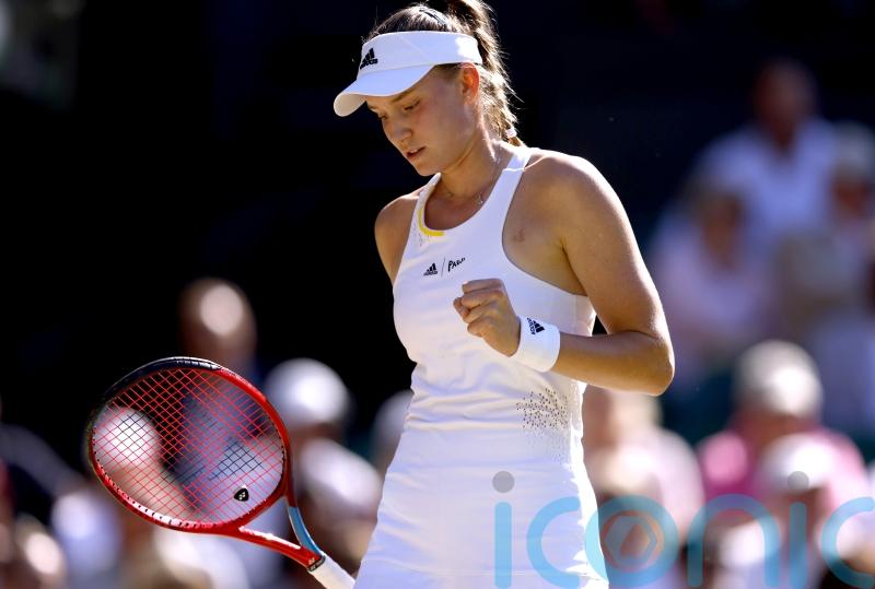 Russian-born Elena Rybakina powers past Simona Halep to reach Wimbledon final