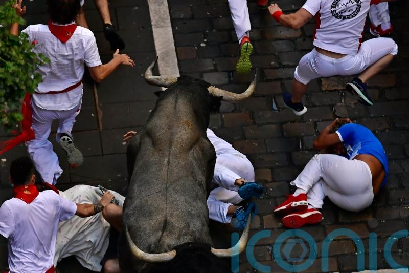 Two gored in third bull run of San Fermin Festival