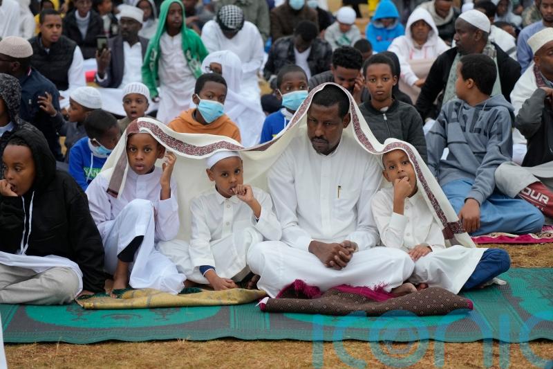 Muslims around the world celebrate Eid al-Adha