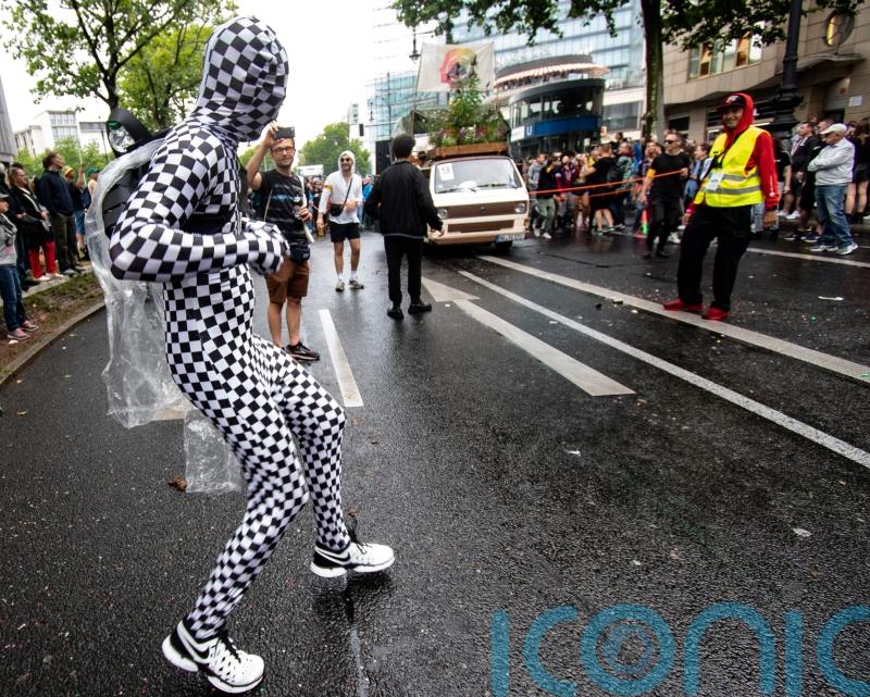 Techno party featuring Love Parade founder hits Berlin’s streets
