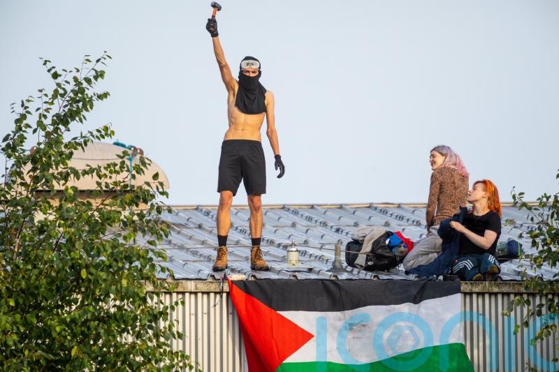 Pro-Palestine activists storm arms factory forcing staff to evacuate