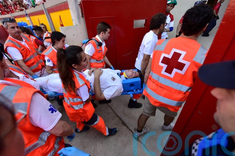 Spain’s running of the bulls: One person gored at San Fermin Festival