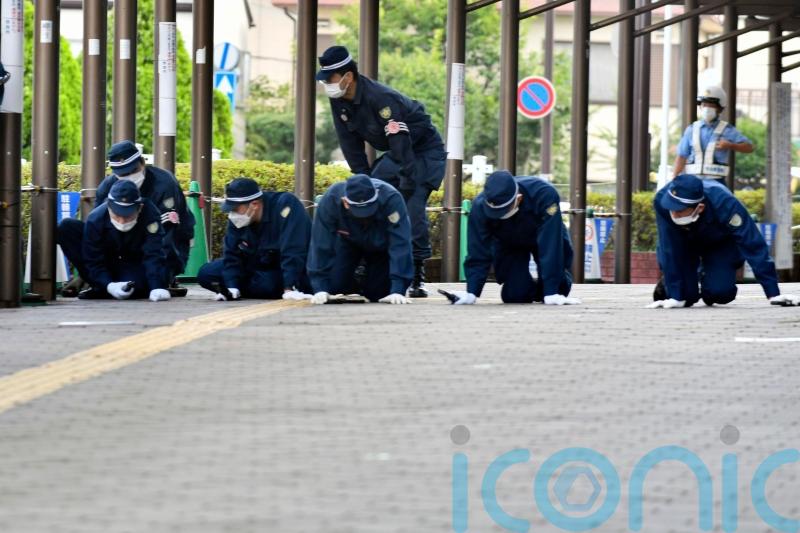 Japanese police find bullet marks near site of Shinzo Abe’s shooting