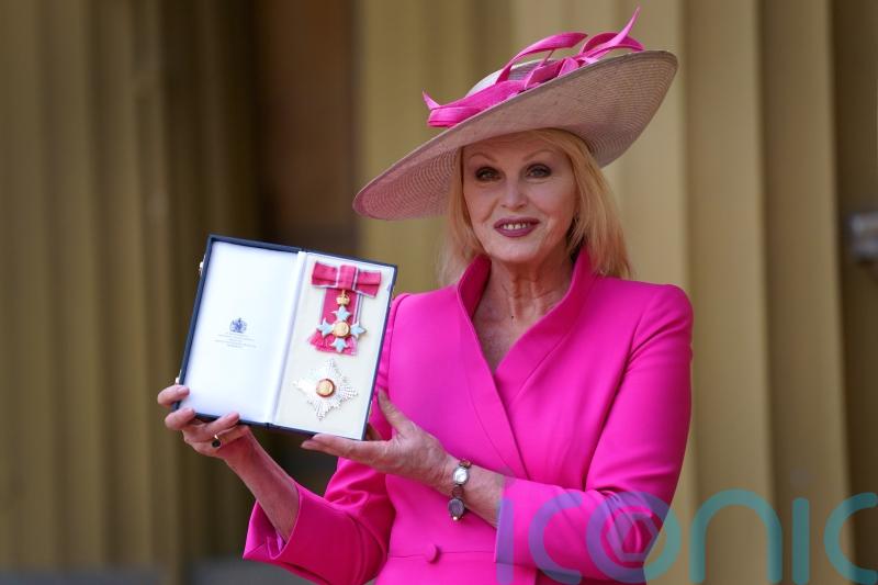 Dame Joanna Lumley describes royal honour as ‘like a fairy story’