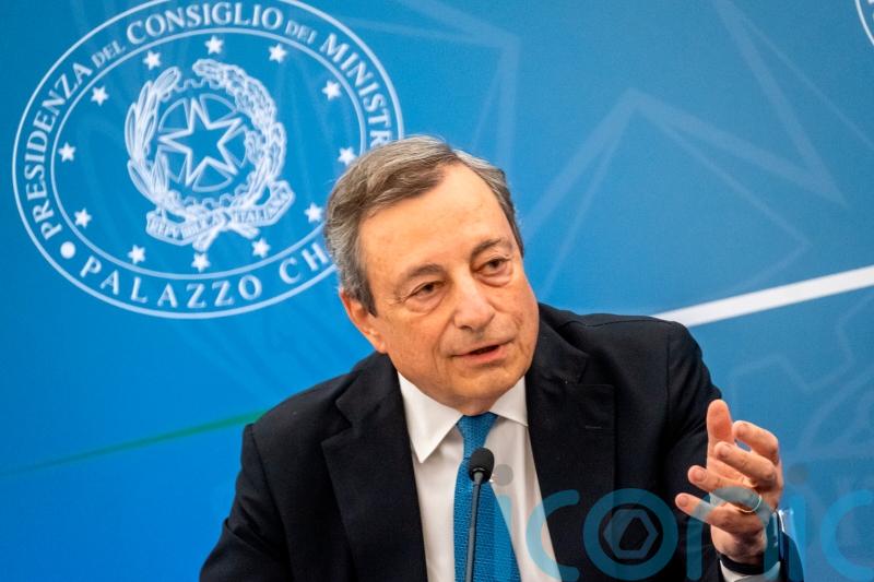 Italian Premier Mario Draghi says he will resign