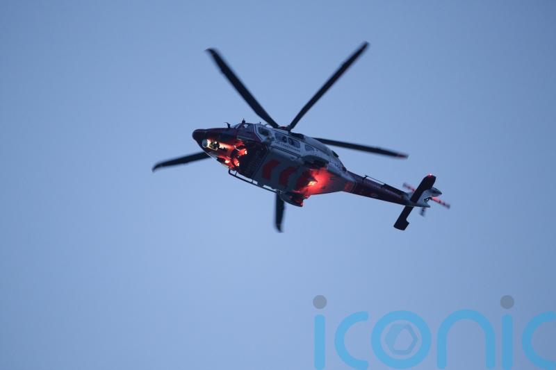 Two taken to hospital after being spotted in River Clyde by train driver