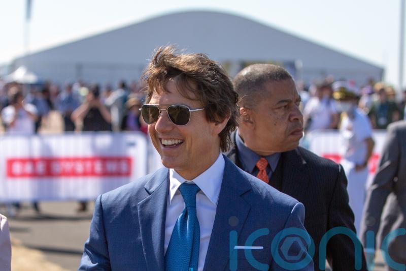 Tom Cruise makes an appearance at the Royal International Air Tattoo