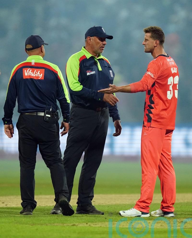 MCC supports umpires’ decision over dramatic end to Vitality Blast final