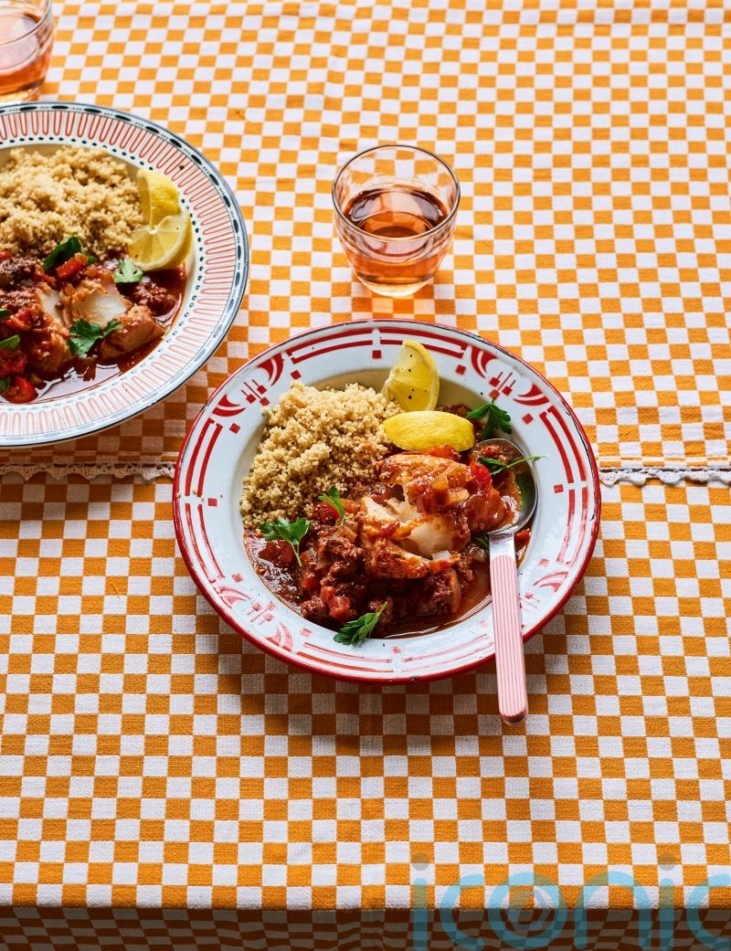 Sophie Ellis-Bextor and Richard Jones’ cod and chorizo stew recipe