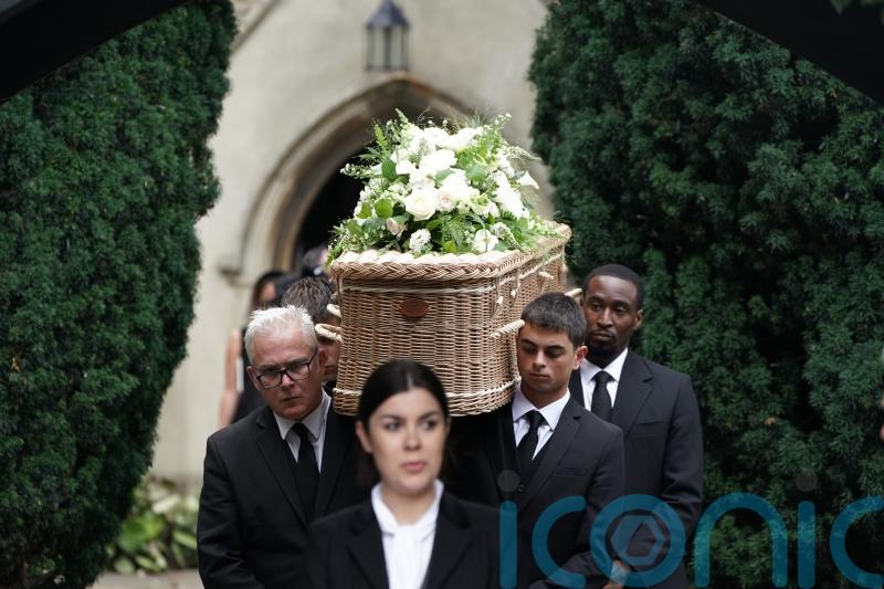Friends and family bid farewell to Dame Deborah James during funeral