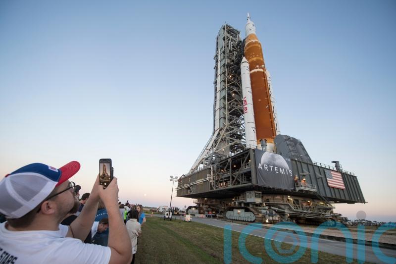 Nasa aiming for late August test flight of giant moon rocket