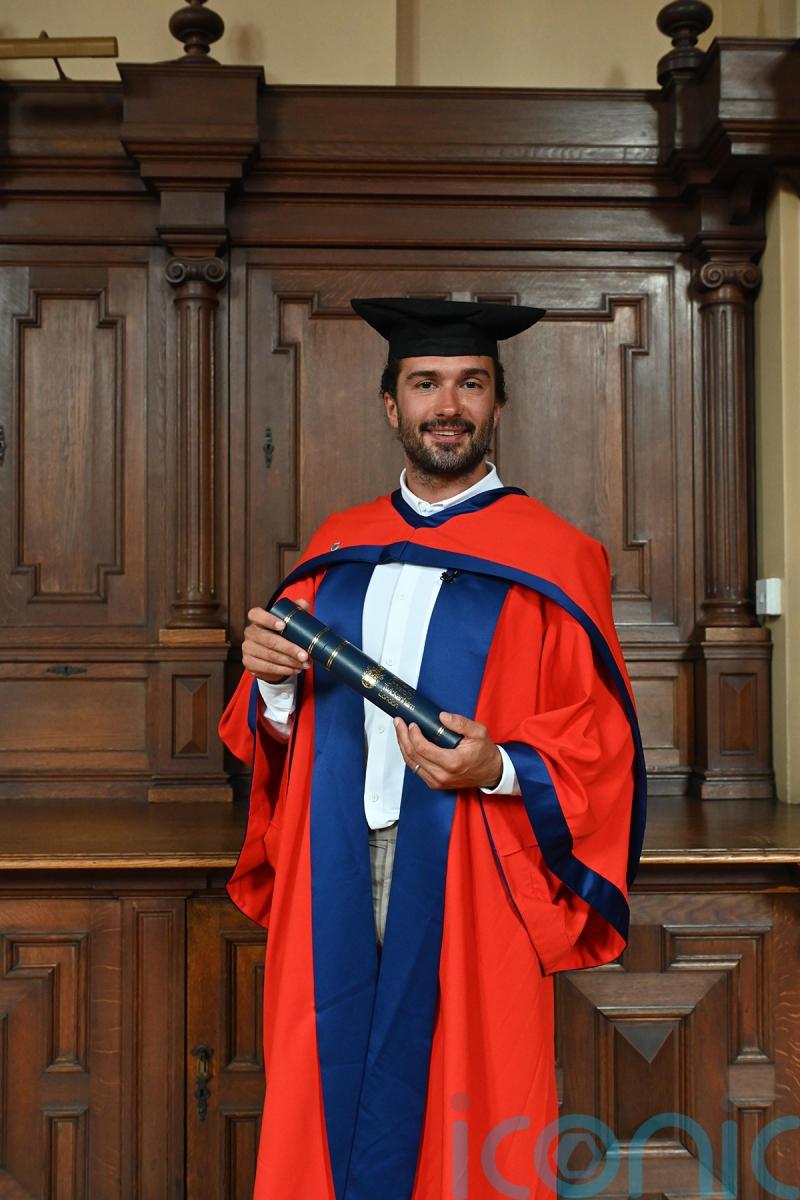Joe Wicks receives honorary doctorate for pandemic fitness initiative