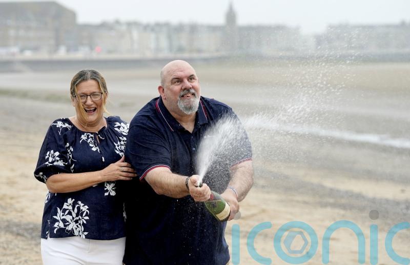 Lottery-winning couple’s first purchase as millionaires is £17 back-scratcher