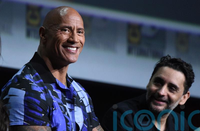 Dwayne Johnson takes aim at friend Kevin Hart during Comic-Con fan Q&A