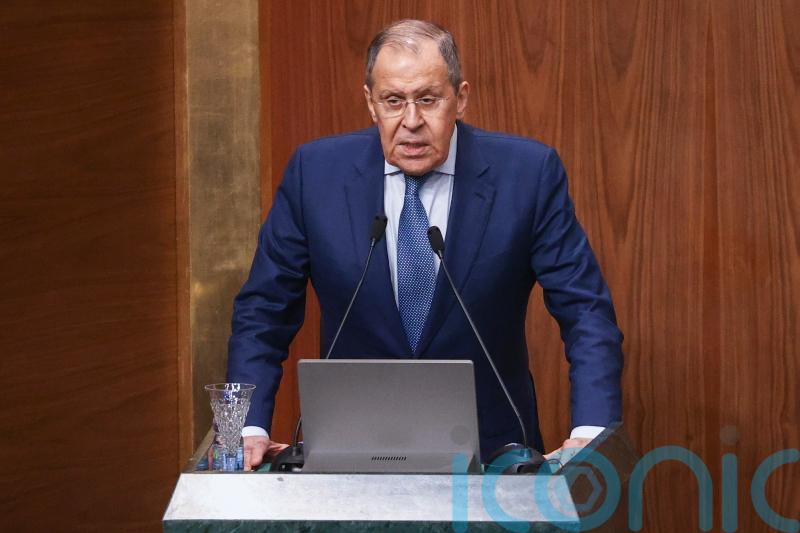 Lavrov says Russian goal is to oust Ukraine’s president