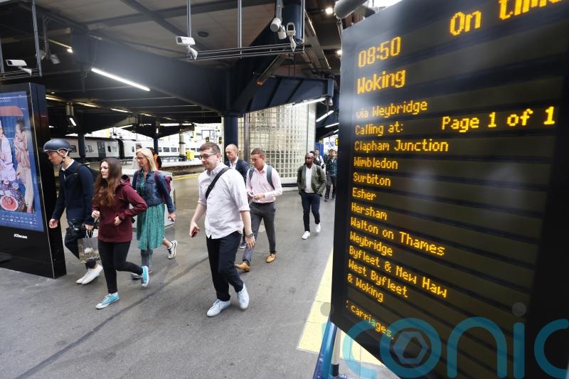 What is each train operator planning for the rail strike?