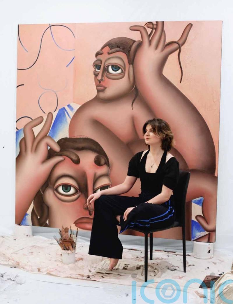 Anthropology graduate who pursues artistic dream in the Peak District in lockdown has sell-out London and NYC shows with work fetching up to £30K